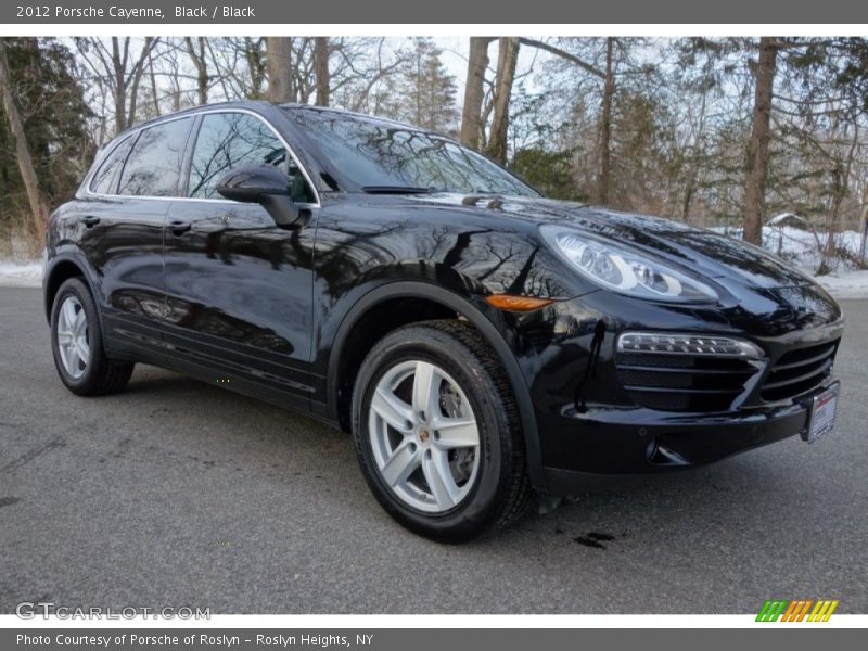 Black / Black 2012 Porsche Cayenne