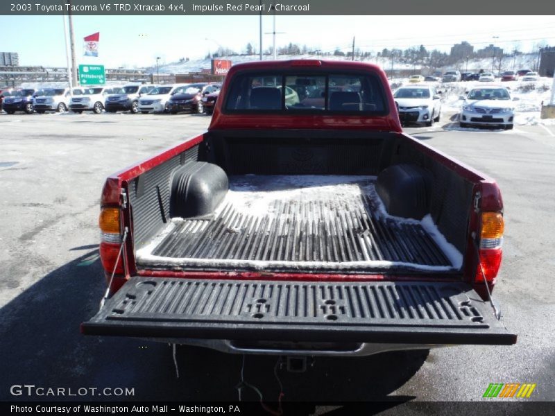 Impulse Red Pearl / Charcoal 2003 Toyota Tacoma V6 TRD Xtracab 4x4