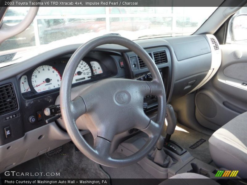 Impulse Red Pearl / Charcoal 2003 Toyota Tacoma V6 TRD Xtracab 4x4