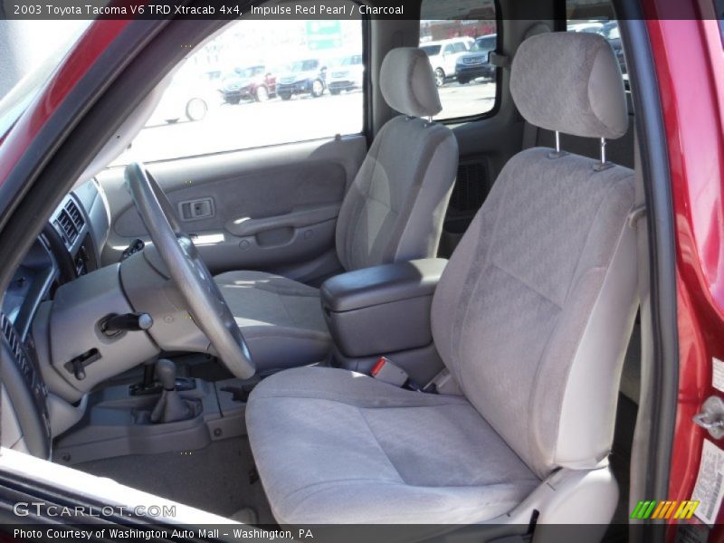 Impulse Red Pearl / Charcoal 2003 Toyota Tacoma V6 TRD Xtracab 4x4
