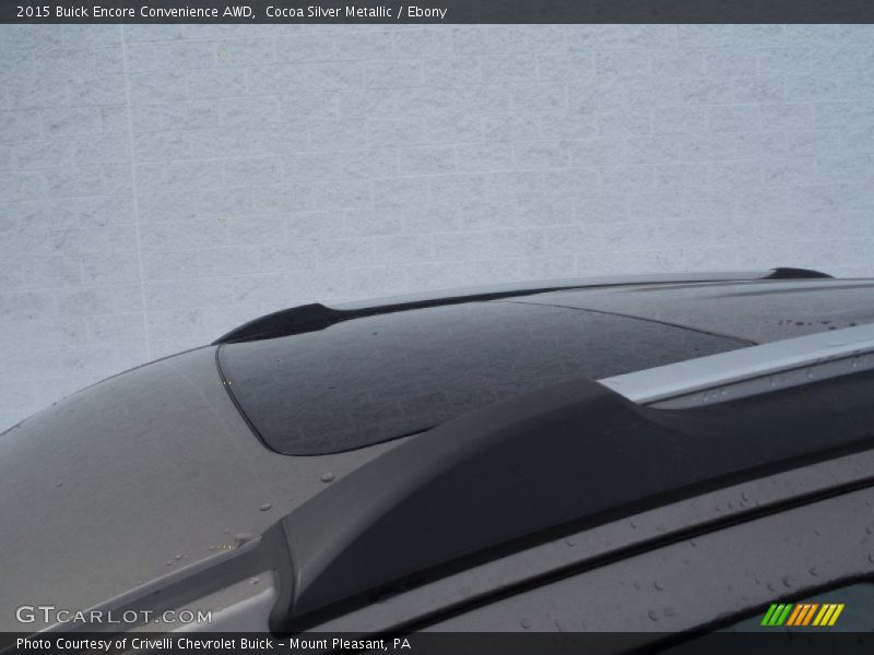 Cocoa Silver Metallic / Ebony 2015 Buick Encore Convenience AWD