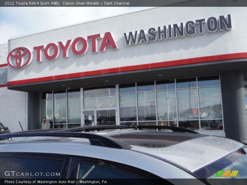 Classic Silver Metallic / Dark Charcoal 2012 Toyota RAV4 Sport 4WD