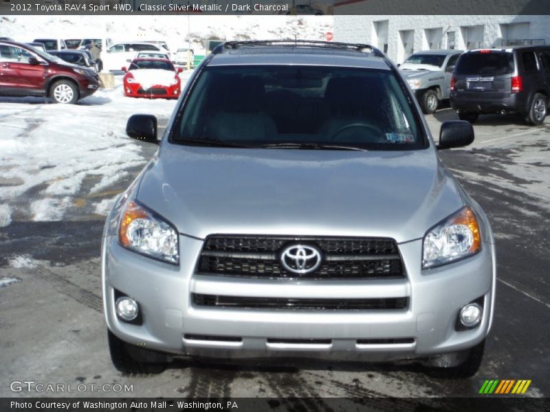 Classic Silver Metallic / Dark Charcoal 2012 Toyota RAV4 Sport 4WD