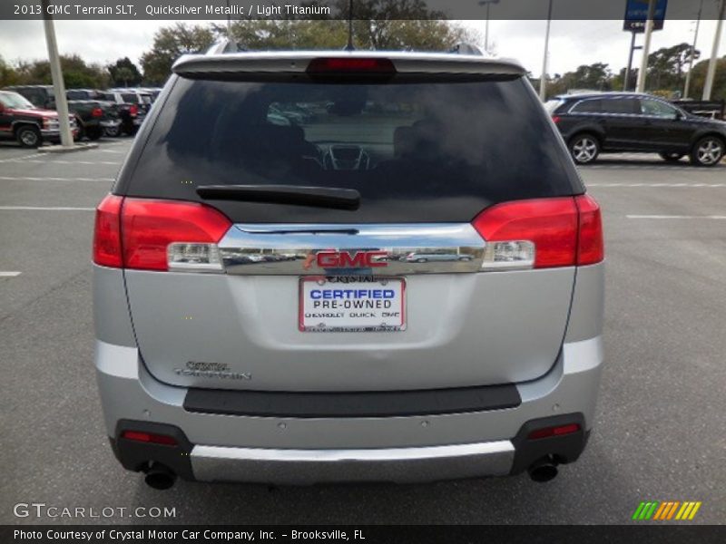 Quicksilver Metallic / Light Titanium 2013 GMC Terrain SLT
