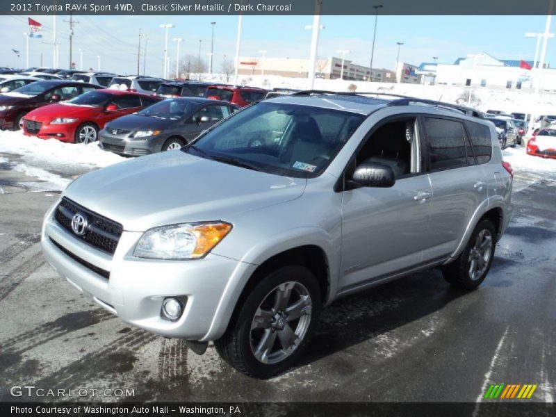 Classic Silver Metallic / Dark Charcoal 2012 Toyota RAV4 Sport 4WD