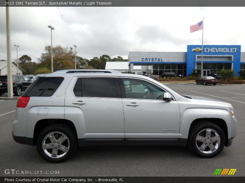 Quicksilver Metallic / Light Titanium 2013 GMC Terrain SLT