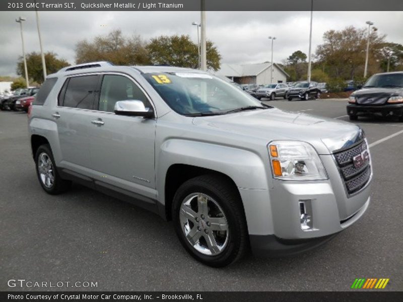Quicksilver Metallic / Light Titanium 2013 GMC Terrain SLT