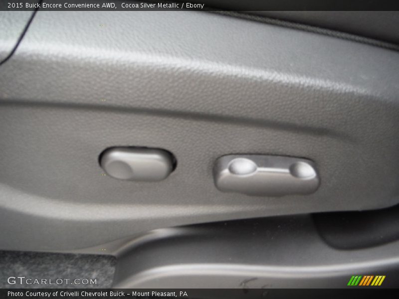 Cocoa Silver Metallic / Ebony 2015 Buick Encore Convenience AWD