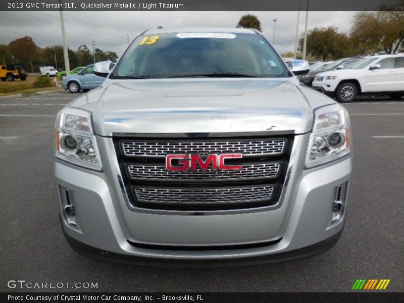 Quicksilver Metallic / Light Titanium 2013 GMC Terrain SLT