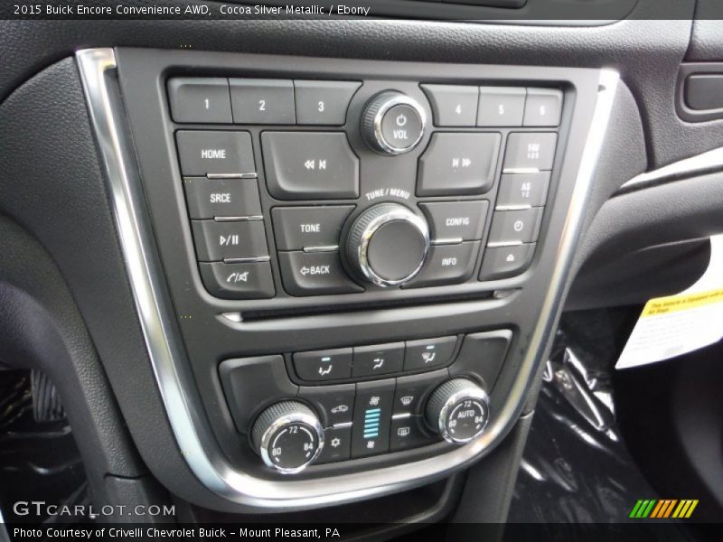 Cocoa Silver Metallic / Ebony 2015 Buick Encore Convenience AWD