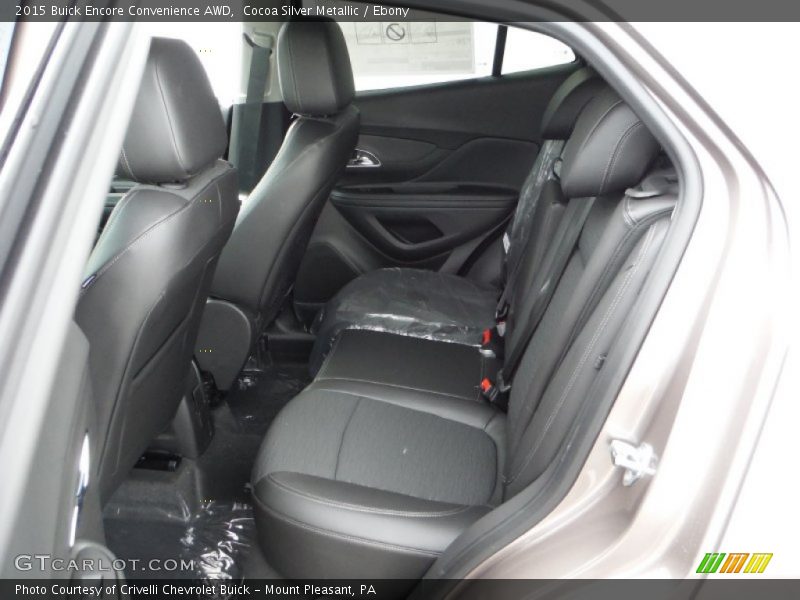 Cocoa Silver Metallic / Ebony 2015 Buick Encore Convenience AWD