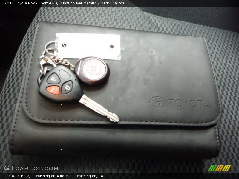 Classic Silver Metallic / Dark Charcoal 2012 Toyota RAV4 Sport 4WD
