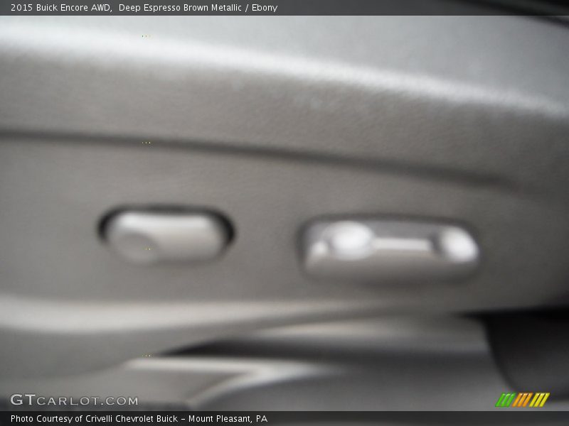Deep Espresso Brown Metallic / Ebony 2015 Buick Encore AWD