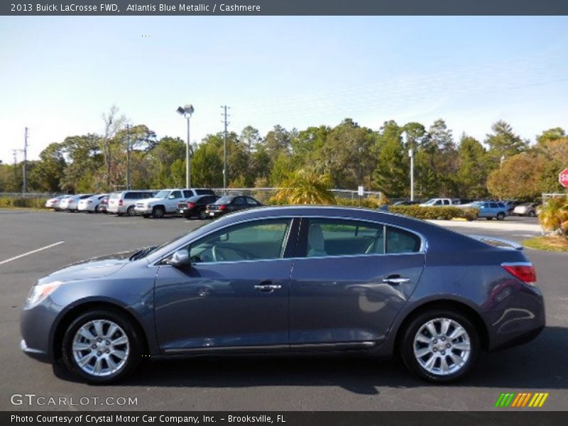 Atlantis Blue Metallic / Cashmere 2013 Buick LaCrosse FWD