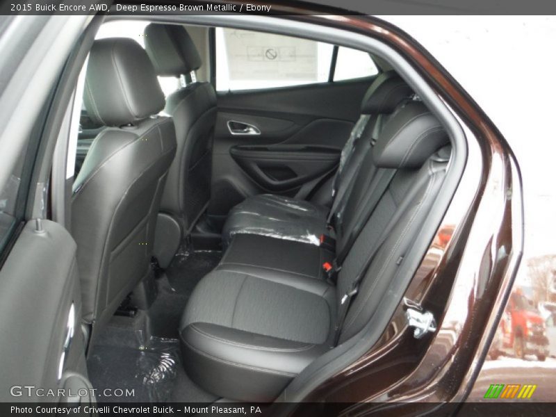 Deep Espresso Brown Metallic / Ebony 2015 Buick Encore AWD
