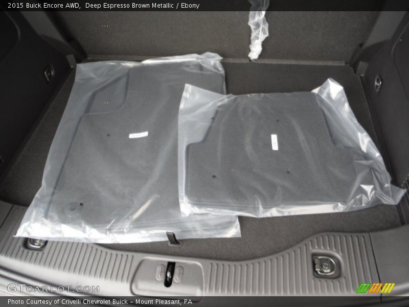 Deep Espresso Brown Metallic / Ebony 2015 Buick Encore AWD
