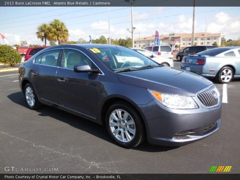 Atlantis Blue Metallic / Cashmere 2013 Buick LaCrosse FWD