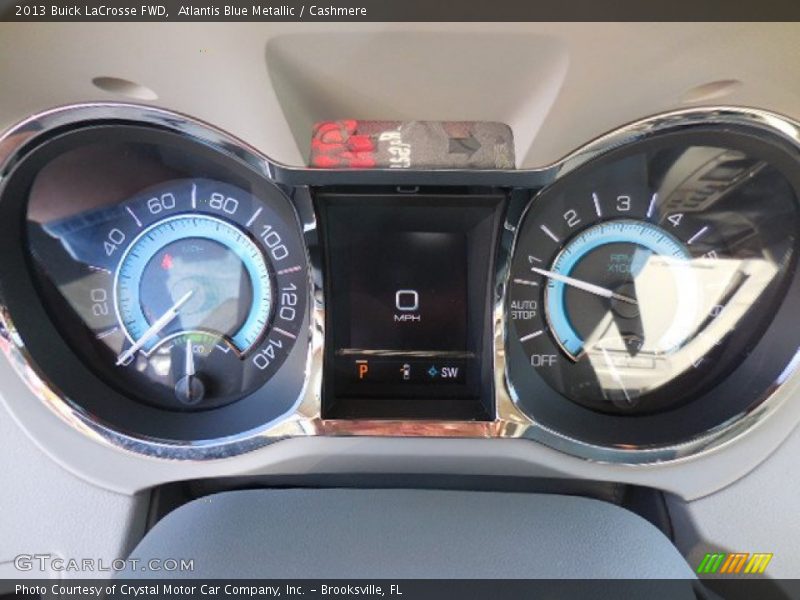 Atlantis Blue Metallic / Cashmere 2013 Buick LaCrosse FWD