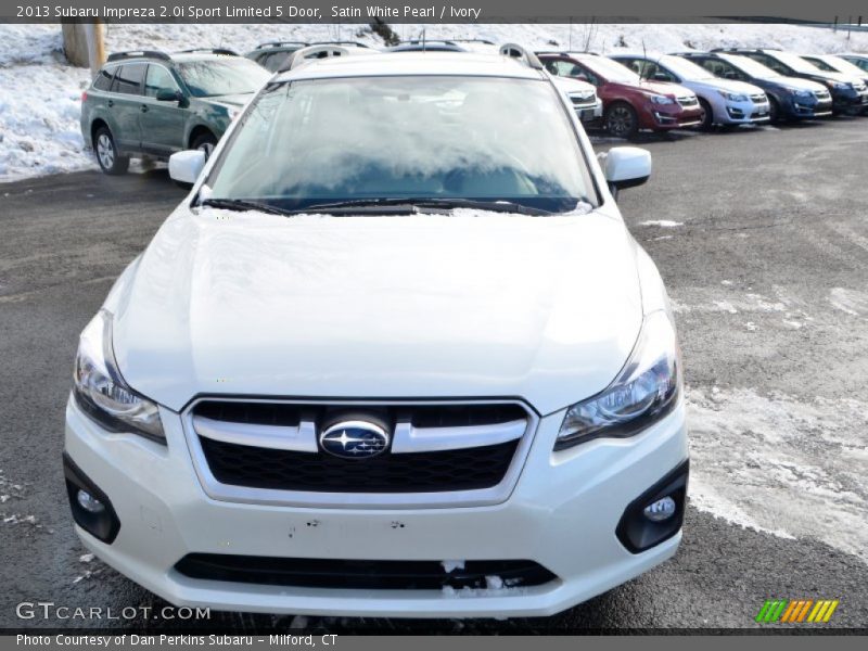 Satin White Pearl / Ivory 2013 Subaru Impreza 2.0i Sport Limited 5 Door