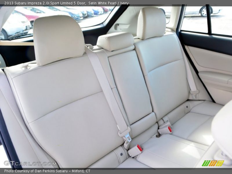 Satin White Pearl / Ivory 2013 Subaru Impreza 2.0i Sport Limited 5 Door