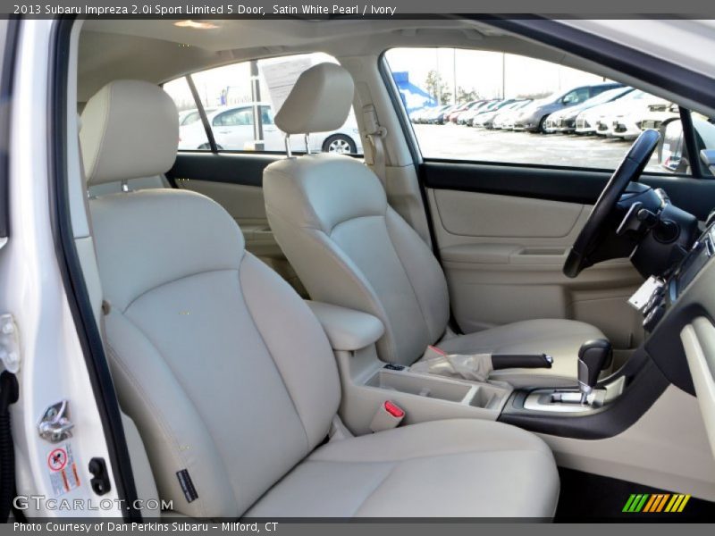 Satin White Pearl / Ivory 2013 Subaru Impreza 2.0i Sport Limited 5 Door