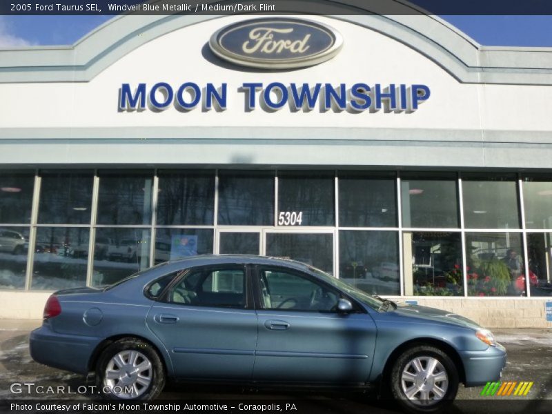 Windveil Blue Metallic / Medium/Dark Flint 2005 Ford Taurus SEL