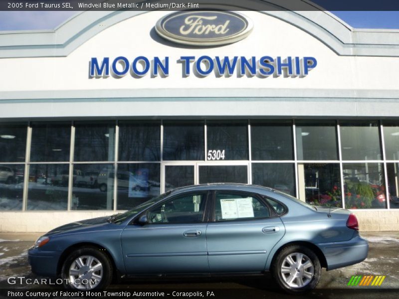 Windveil Blue Metallic / Medium/Dark Flint 2005 Ford Taurus SEL