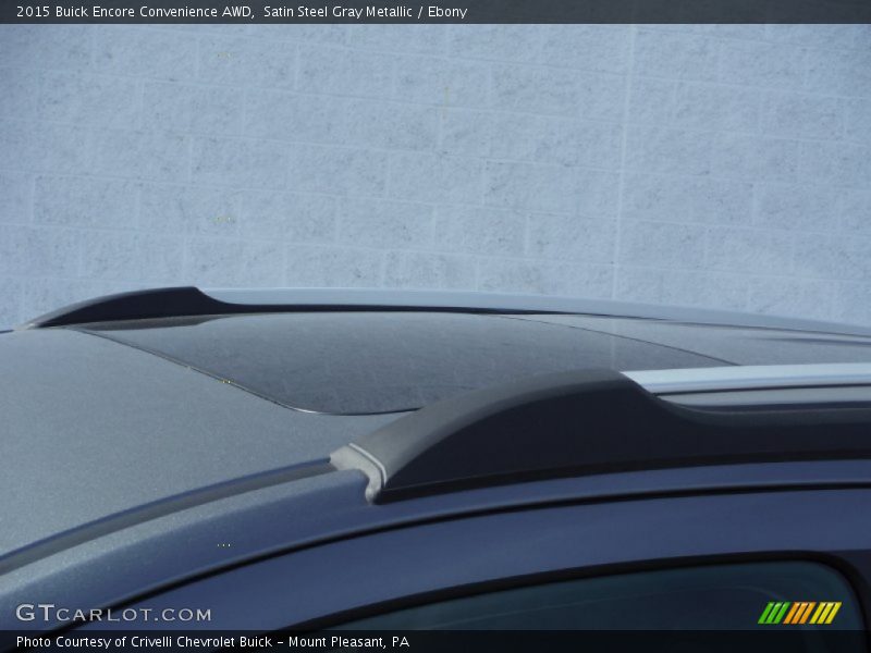 Satin Steel Gray Metallic / Ebony 2015 Buick Encore Convenience AWD