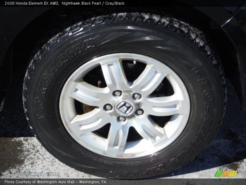 Nighthawk Black Pearl / Gray/Black 2008 Honda Element EX AWD