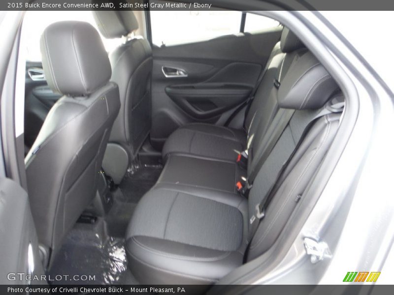 Satin Steel Gray Metallic / Ebony 2015 Buick Encore Convenience AWD