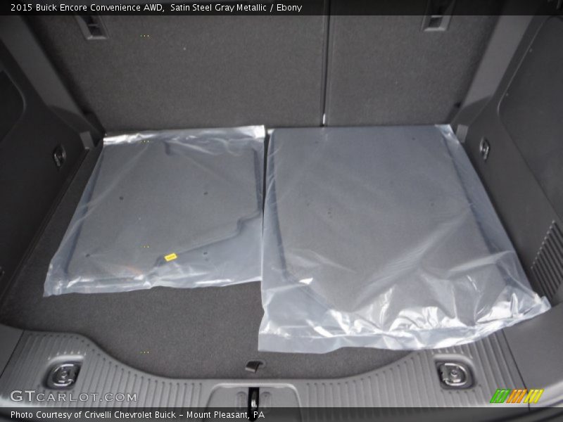 Satin Steel Gray Metallic / Ebony 2015 Buick Encore Convenience AWD