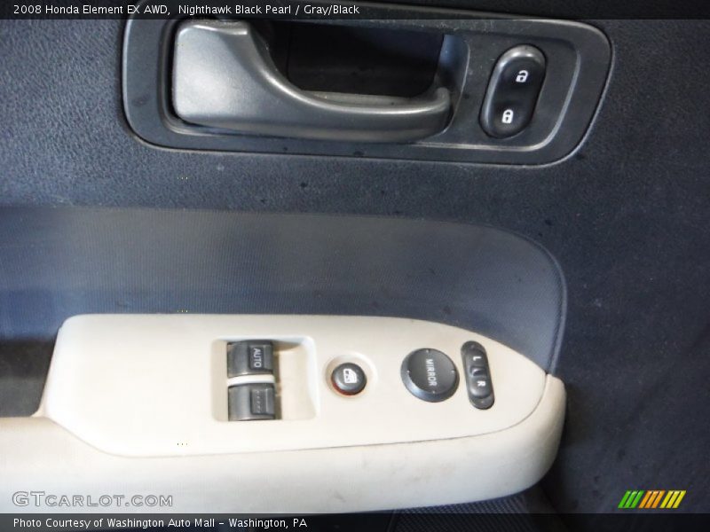 Nighthawk Black Pearl / Gray/Black 2008 Honda Element EX AWD