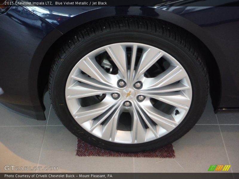 Blue Velvet Metallic / Jet Black 2015 Chevrolet Impala LTZ
