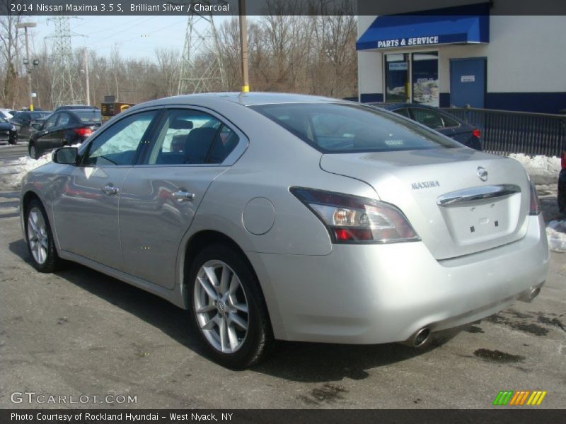 Brilliant Silver / Charcoal 2014 Nissan Maxima 3.5 S