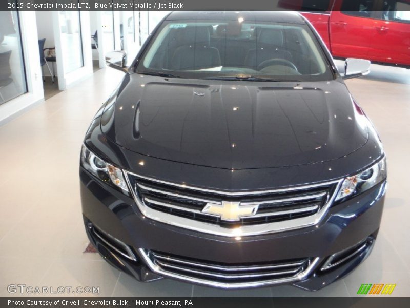 Blue Velvet Metallic / Jet Black 2015 Chevrolet Impala LTZ