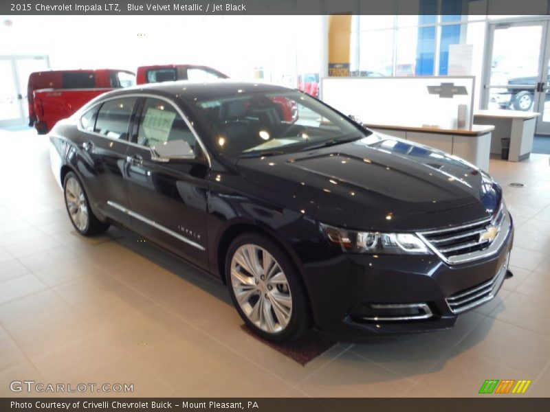 Blue Velvet Metallic / Jet Black 2015 Chevrolet Impala LTZ