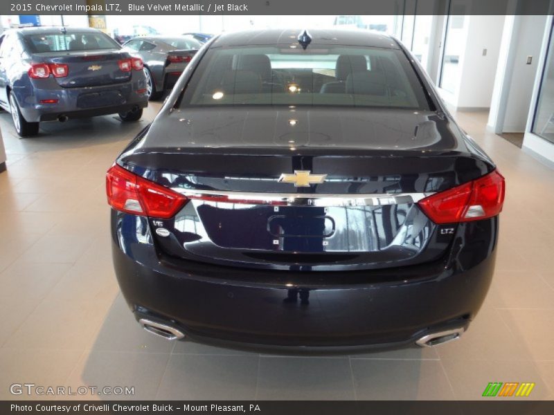 Blue Velvet Metallic / Jet Black 2015 Chevrolet Impala LTZ