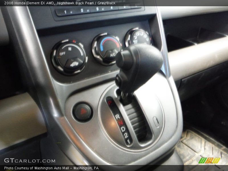 Nighthawk Black Pearl / Gray/Black 2008 Honda Element EX AWD