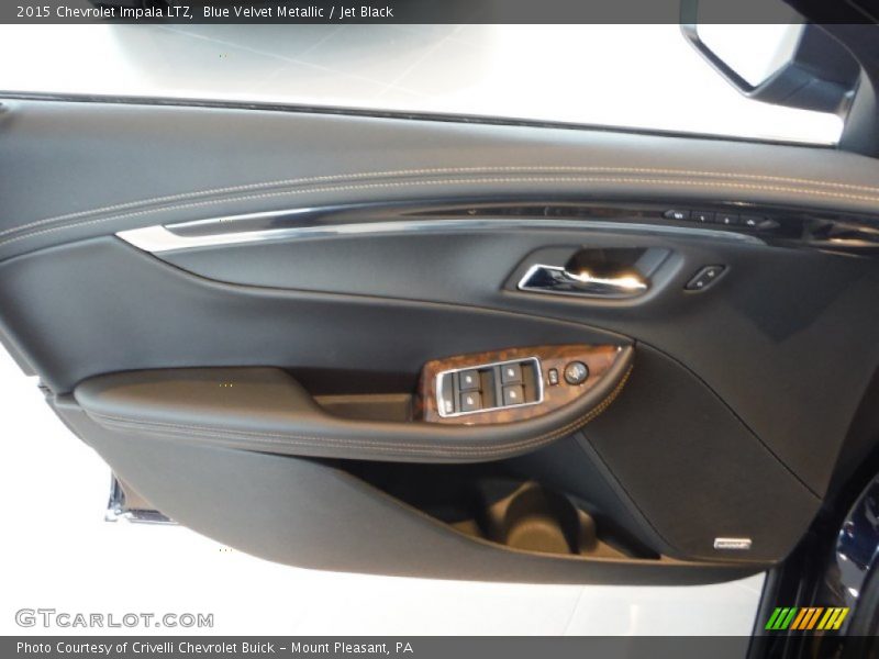 Blue Velvet Metallic / Jet Black 2015 Chevrolet Impala LTZ