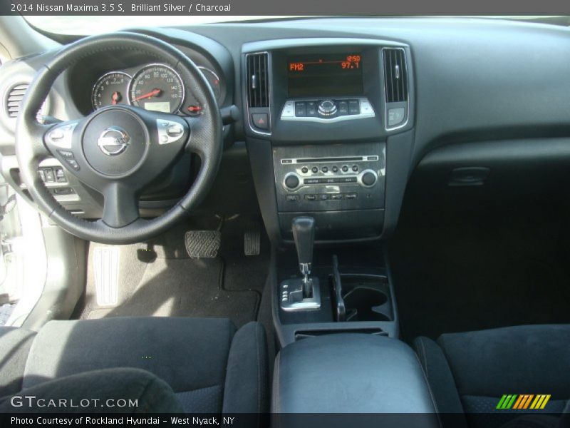 Brilliant Silver / Charcoal 2014 Nissan Maxima 3.5 S