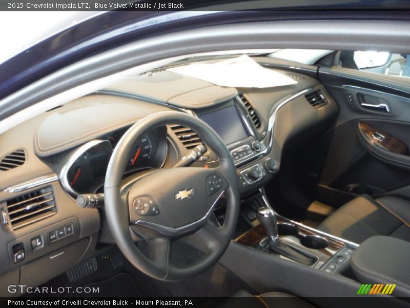 Blue Velvet Metallic / Jet Black 2015 Chevrolet Impala LTZ