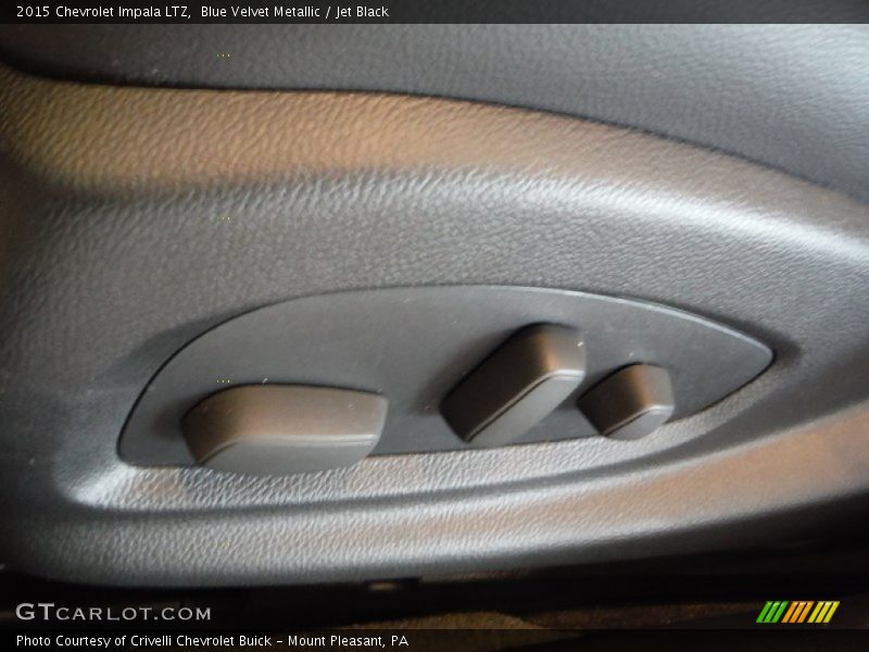 Blue Velvet Metallic / Jet Black 2015 Chevrolet Impala LTZ