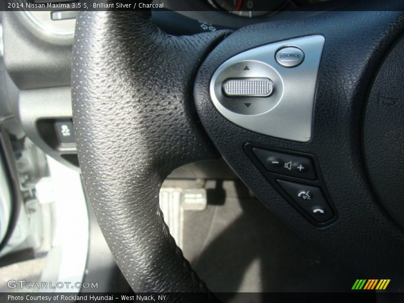 Brilliant Silver / Charcoal 2014 Nissan Maxima 3.5 S