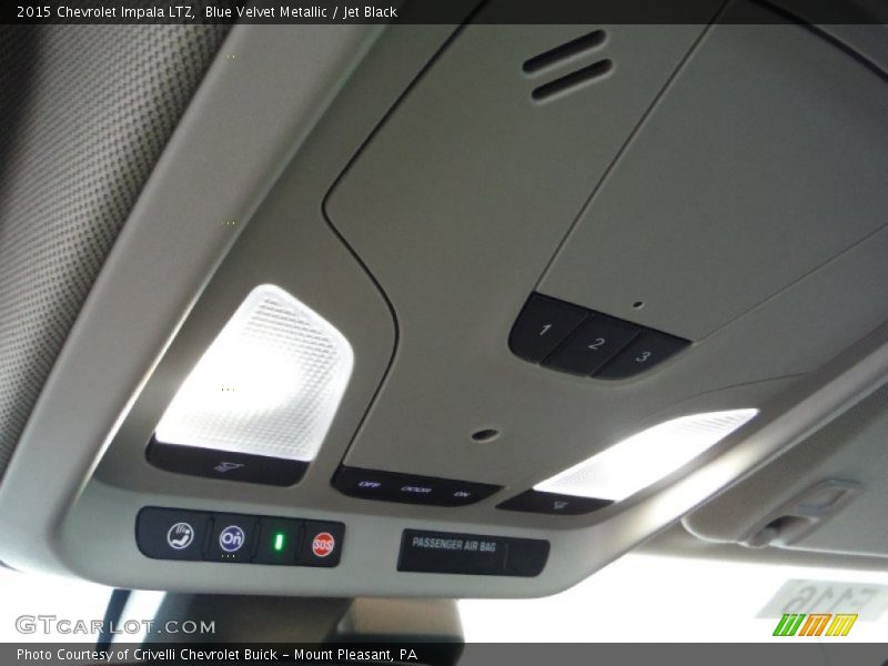 Blue Velvet Metallic / Jet Black 2015 Chevrolet Impala LTZ
