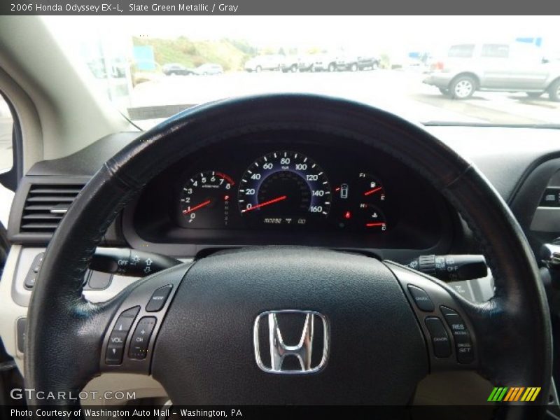 Slate Green Metallic / Gray 2006 Honda Odyssey EX-L