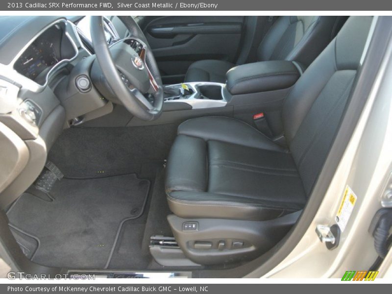 Silver Coast Metallic / Ebony/Ebony 2013 Cadillac SRX Performance FWD