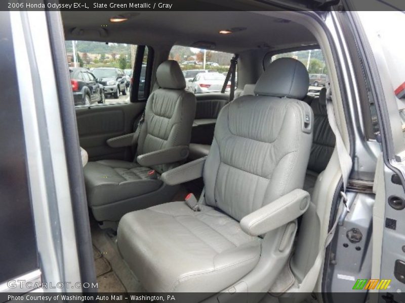 Slate Green Metallic / Gray 2006 Honda Odyssey EX-L