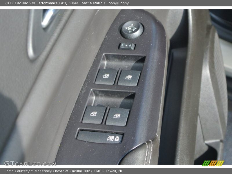 Silver Coast Metallic / Ebony/Ebony 2013 Cadillac SRX Performance FWD