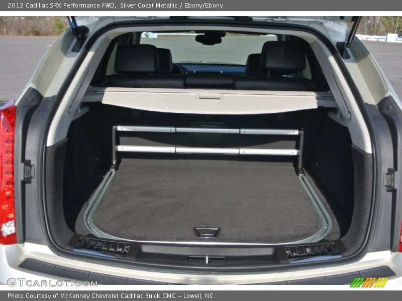 Silver Coast Metallic / Ebony/Ebony 2013 Cadillac SRX Performance FWD