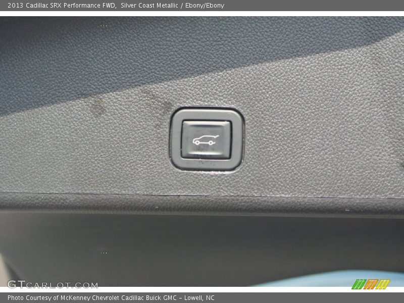 Silver Coast Metallic / Ebony/Ebony 2013 Cadillac SRX Performance FWD